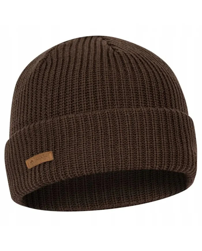 CZAPKA HELIKON WANDERER - EARTH BROWN MERINO WOOL