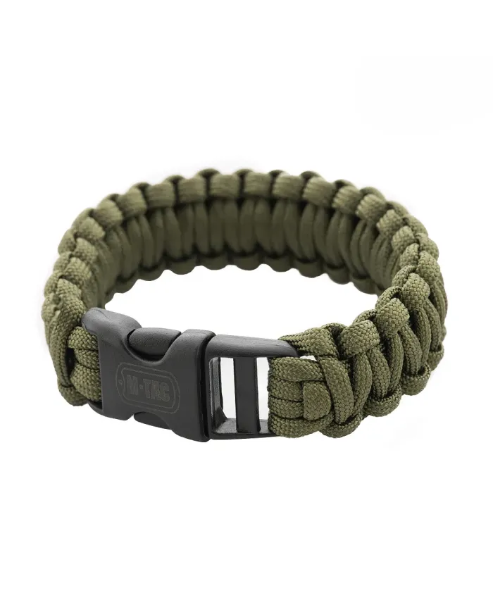 Bransoletia M-TAC z paracordu Olive