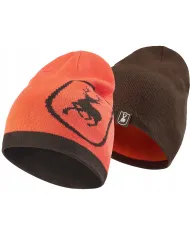 CZAPKA DEERHUNTER CUMBERLAND KNITTED BEANIE REVERSIBLE ORANGE