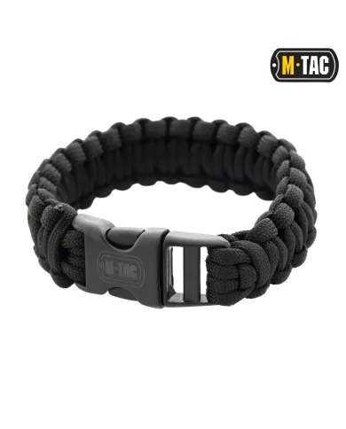 Bransoletia M-TAC z paracordu Black
