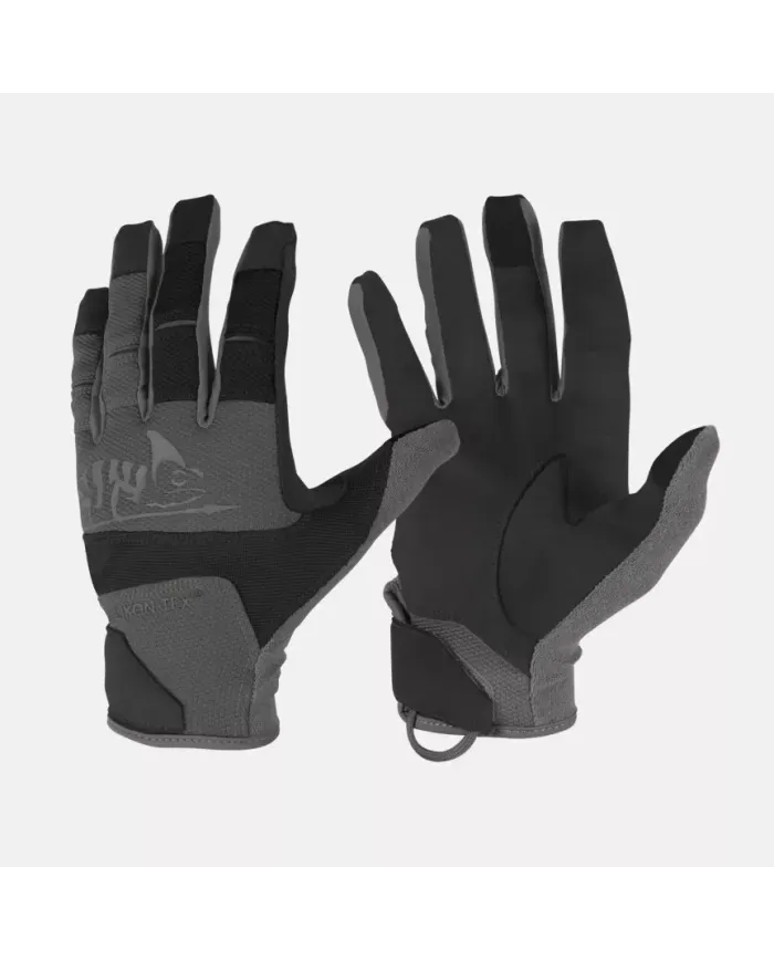 RĘKAWICZKI HELIKON RANGE TACTICAL GLOVES POLYESTER BLACK/SHADOW GREY