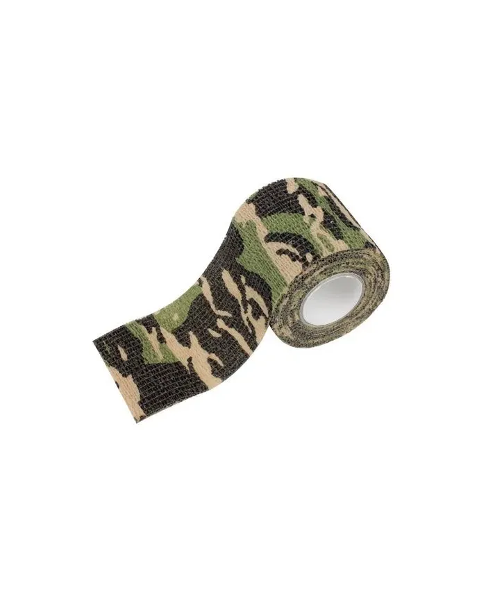 MIL-TEC - TAŚMA MASKUJĄCA SELF ADHESIVE CAMO TAPE - WOODLAND