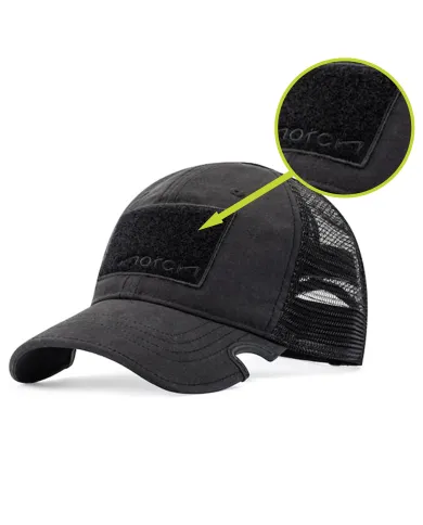 CZAPKA Notch Classic Adjustable Premium Black Operator - Terra/Aviator Notch