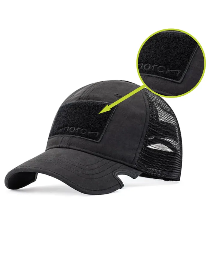 CZAPKA Notch Classic Adjustable Premium Black Operator - Terra/Aviator Notch