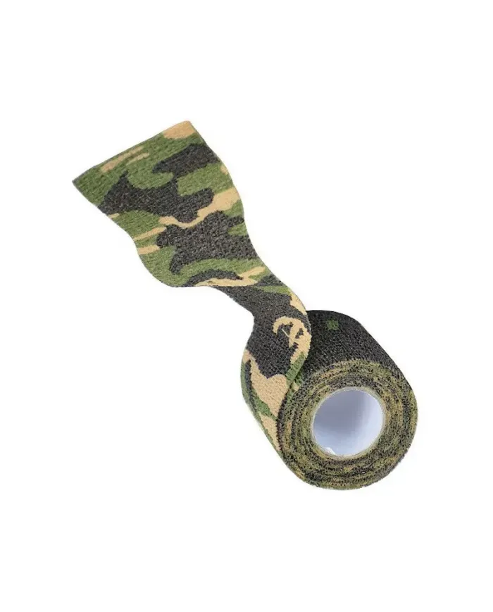 MIL-TEC - TAŚMA MASKUJĄCA SELF ADHESIVE CAMO TAPE - WOODLAND