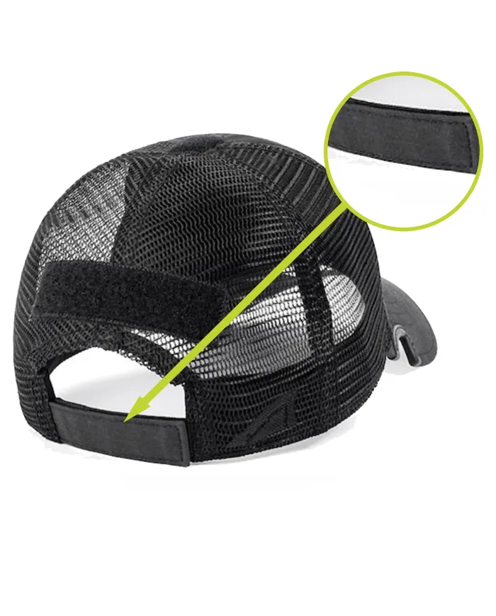 CZAPKA Notch Classic Adjustable Premium Black Operator - Terra/Aviator Notch