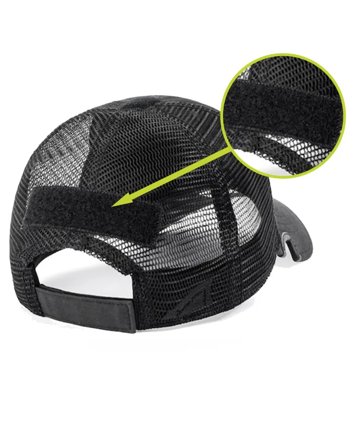 CZAPKA Notch Classic Adjustable Premium Black Operator - Terra/Aviator Notch