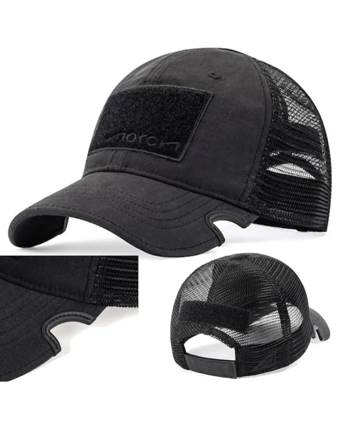 CZAPKA Notch Classic Adjustable Premium Black Operator - Terra/Aviator Notch