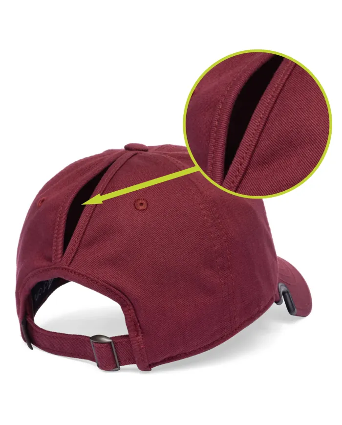 CZAPKA Notch Classic Adjustable Cardinal Ponytail - Terra/Aviator Notch