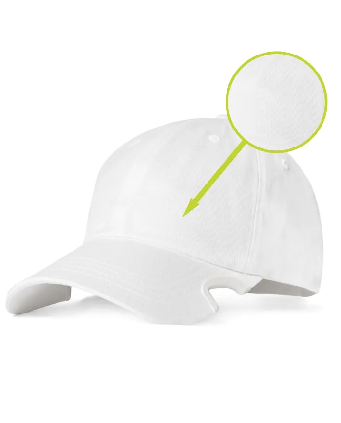 CZAPKA Notch Classic Adjustable White Blank - Terra/Aviator Notch