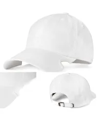 CZAPKA Notch Classic Adjustable White Blank - Terra/Aviator Notch