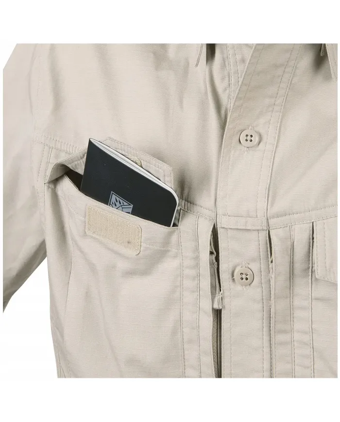 KOSZULA HELIKON DEFENDER MK2 SHORT SLEEVE POLYCOTTON RIPSTOP OLIVE GREEN