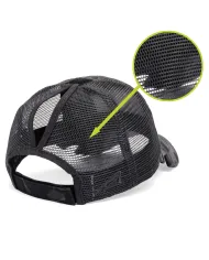 CZAPKA Notch Classic Adjustable Black Camo Ponytail Operator -Standard Notch