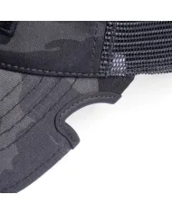 CZAPKA Notch Classic Adjustable Black Camo Ponytail Operator -Standard Notch