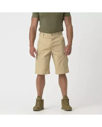 SPODENKI HELIKON BDU - COTTON RIPSTOP - BEŻOWE