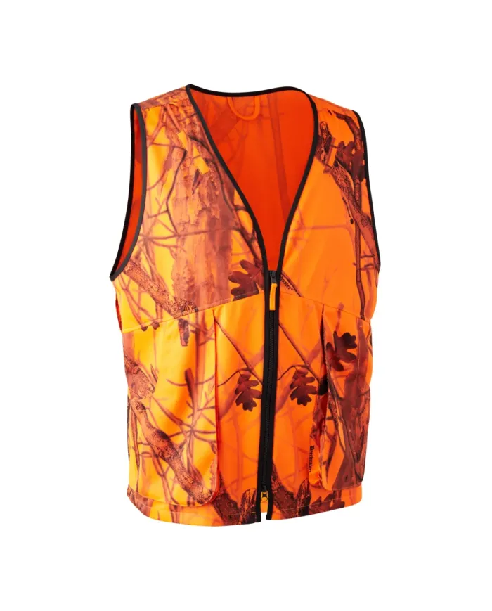 KAMIZELKA DEERHUNTER Protector Waistcoat 78 Orange GH Camo - S/M