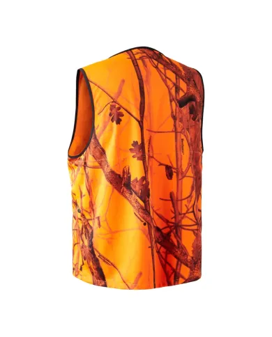 KAMIZELKA DEERHUNTER Protector Waistcoat 78 Orange GH Camo - S/M KAMIZELKA DEERHUNTER Protector Waistcoat 78 Orange GH Camo - S/M