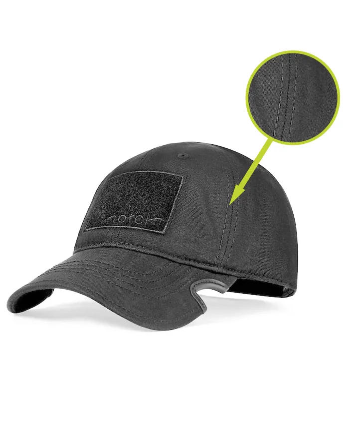 CZAPKA Notch Classic Adjustable Black Ponytail Operator -Standard Notch