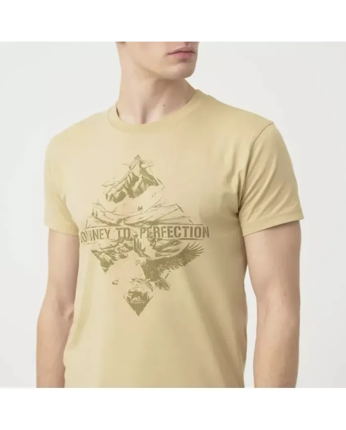 KOSZULKA HELIKON MOUNTAIN STREAM COTTON KHAKI