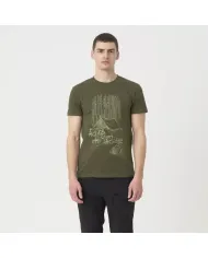 KOSZULKA HELIKON HOME SWEET HOME COTTON TAIGA GREEN