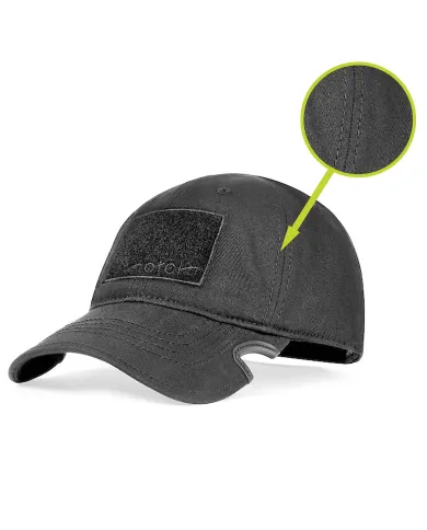 CZAPKA Notch Classic Adjustable Black Ponytail Operator - Terra/Aviator Notch