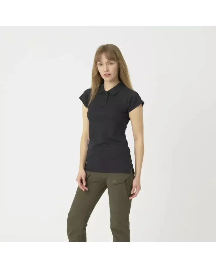 KOSZULKA HELIKON WOMEN'S UTL POLO SHIRT TOPCOOL LITE CZARNY