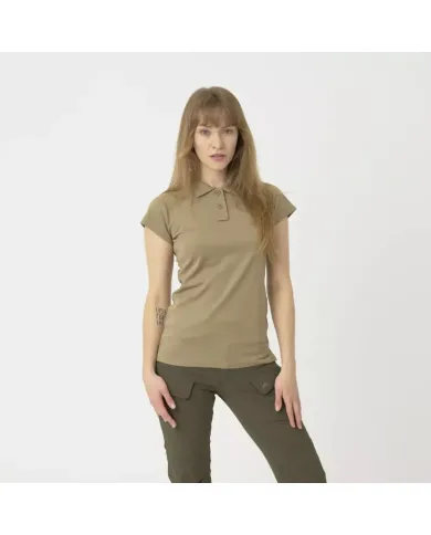 KOSZULKA HELIKON WOMEN'S UTL POLO SHIRT TOPCOOL LITE BEŻ