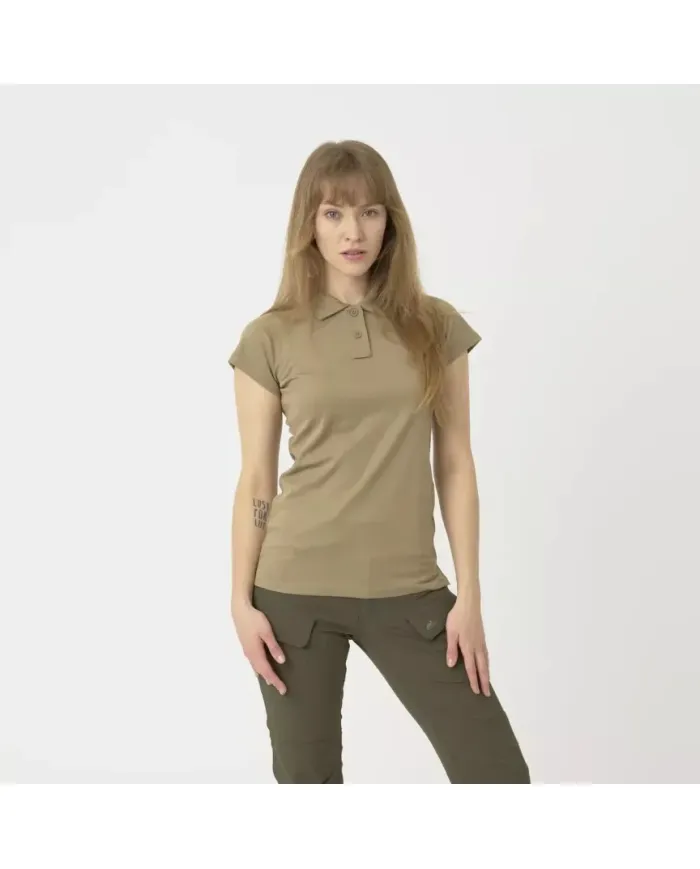 KOSZULKA HELIKON WOMEN'S UTL POLO SHIRT TOPCOOL LITE BEŻ