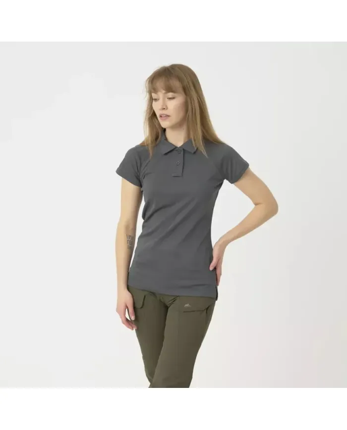 KOSZULKA HELIKON WOMEN'S UTL POLO SHIRT TOPCOOL LITE SHADOW GREY