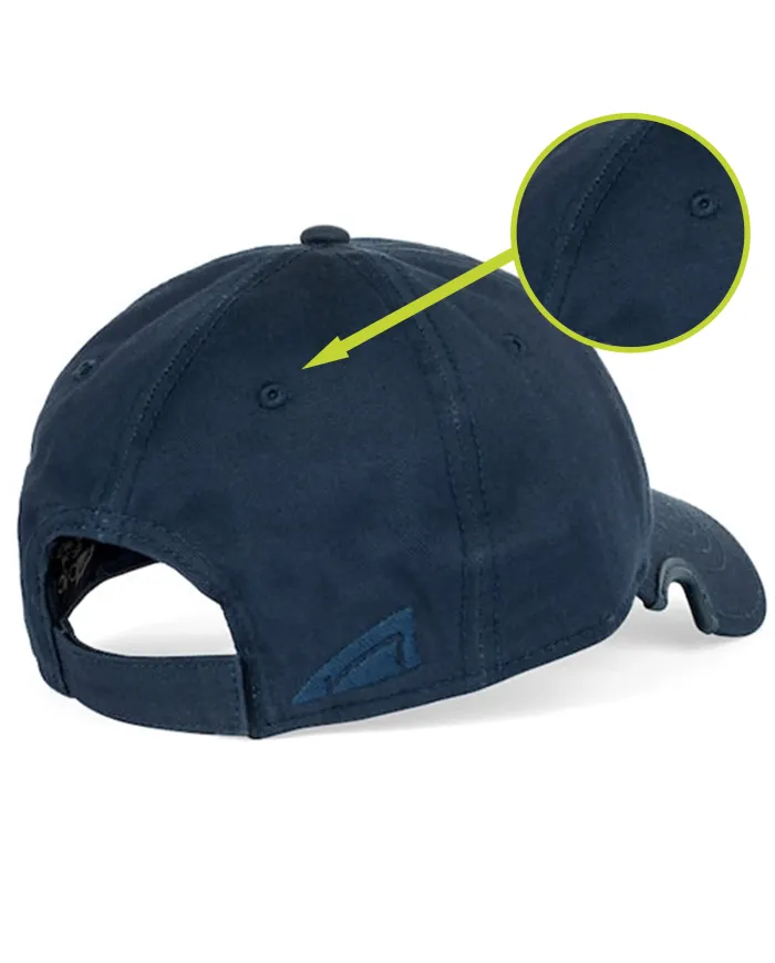 CZAPKA Notch Classic Adjustable Premium Navy Blank - Terra/Aviator Notch