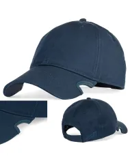 CZAPKA Notch Classic Adjustable Premium Navy Blank - Terra/Aviator Notch