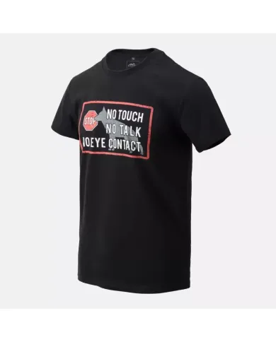 KOSZULKA HELIKON K9 - NO TOUCH COTTON CZARNY