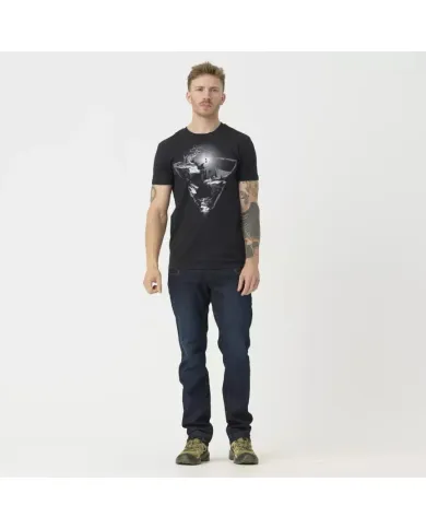 KOSZULKA HELIKON NIGHT VALLEY COTTON CZARNY