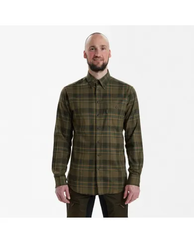KOSZULA DEERHUNTER KYLE SHIRT GREEN CHECK