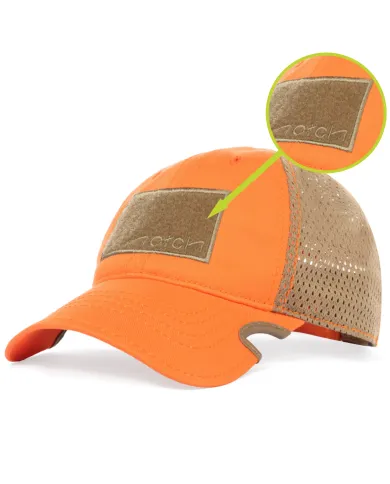 CZAPKA Notch Classic Adjustable Orange Hunter Operator -Terra/Aviator Notch