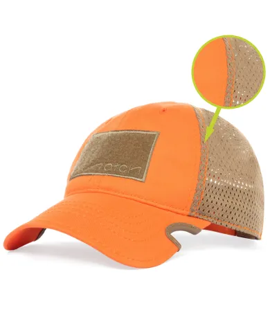 CZAPKA Notch Classic Adjustable Orange Hunter Operator -Terra/Aviator Notch