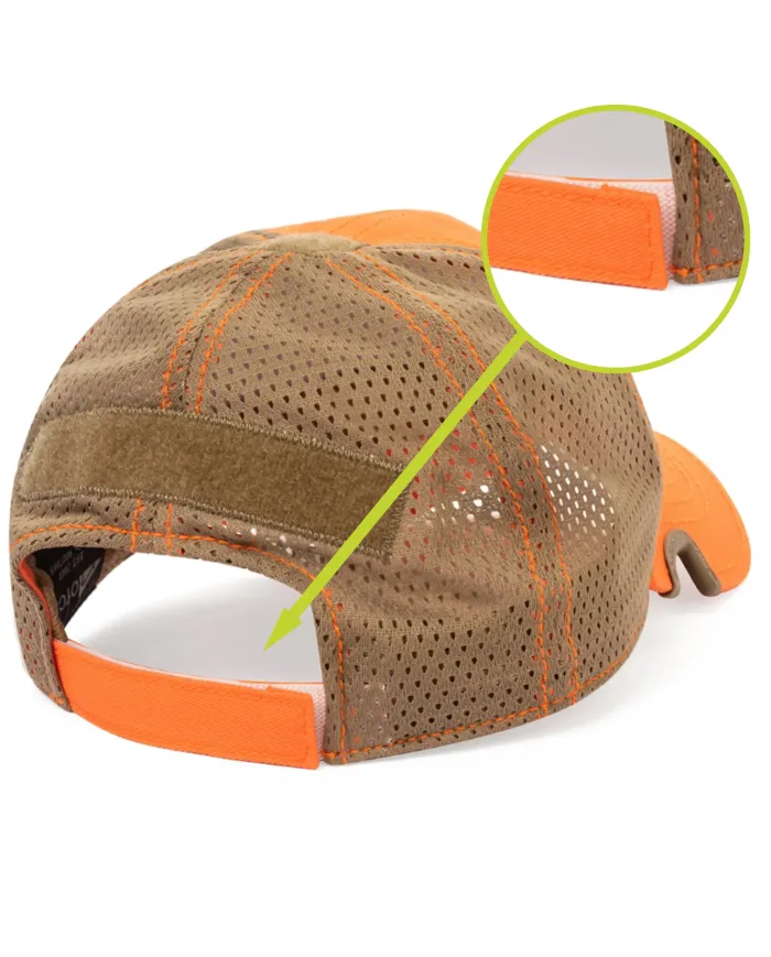 CZAPKA Notch Classic Adjustable Orange Hunter Operator -Terra/Aviator Notch