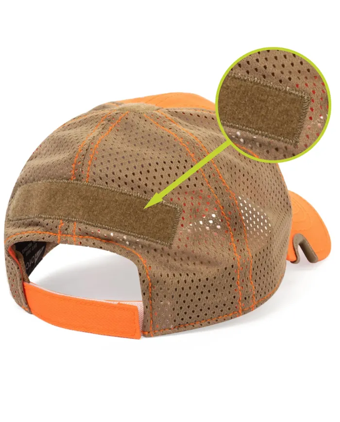 CZAPKA Notch Classic Adjustable Orange Hunter Operator -Terra/Aviator Notch