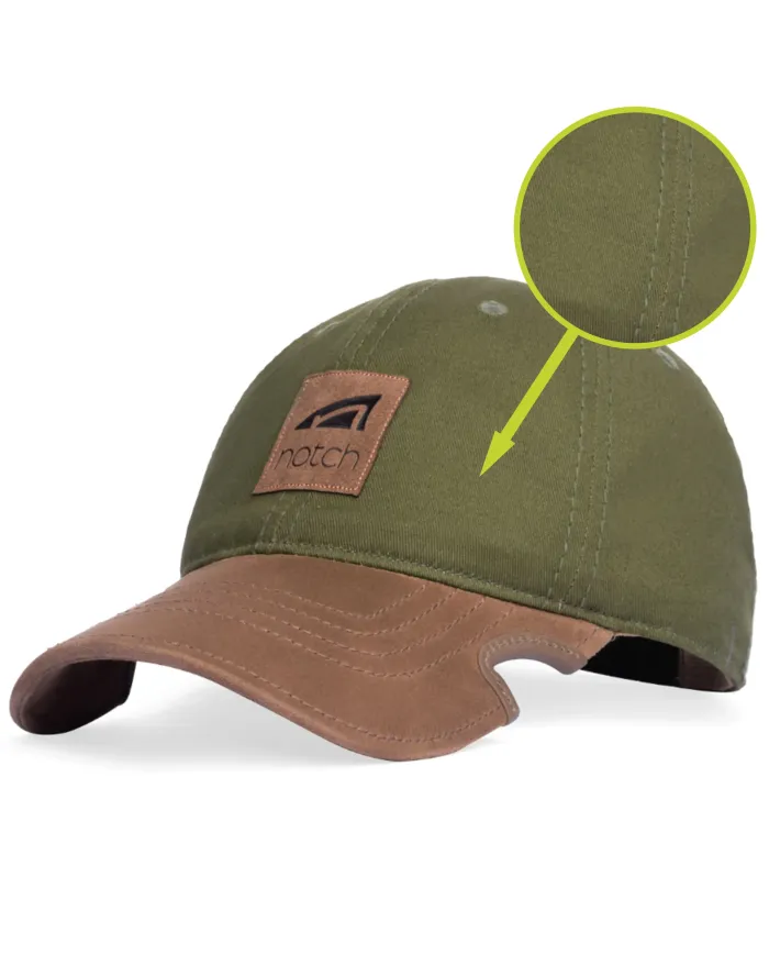 CZAPKA Notch Classic Adjustable Moss Suede - Standard Notch