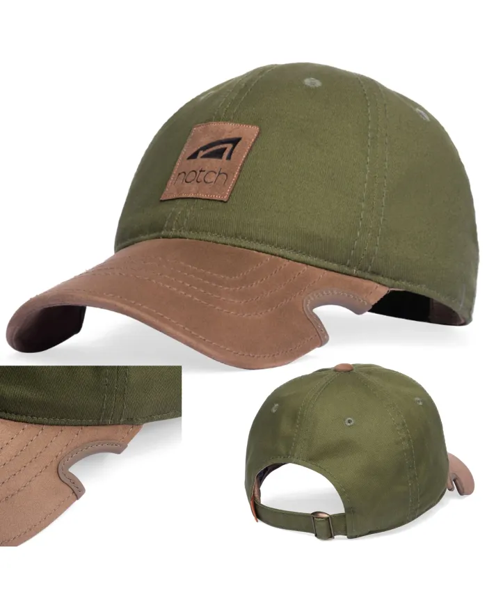 CZAPKA Notch Classic Adjustable Moss Suede - Standard Notch