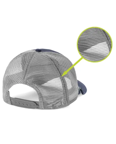 CZAPKA Notch Classic Adjustable Light Blue/Grey Snapback- Standard Notch