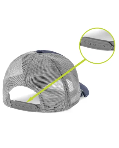 CZAPKA Notch Classic Adjustable Light Blue/Grey Snapback- Standard Notch