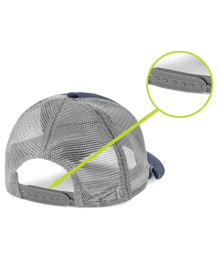 CZAPKA Notch Classic Adjustable Light Blue/Grey Snapback- Standard Notch