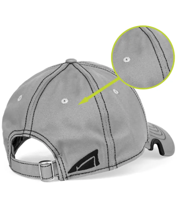 CZAPKA Notch Classic Adjustable Gray/Black - Terra/Aviator Notch