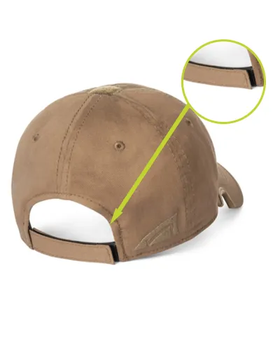 CZAPKA Notch Classic Adjustable Coyote Brown Operator - Terra/Aviator Notch