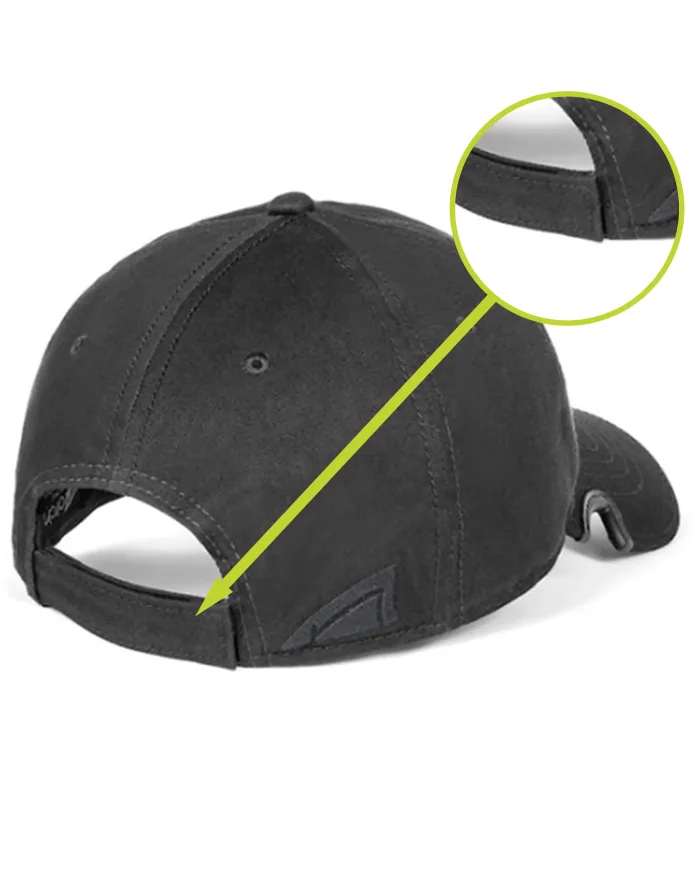 CZAPKA Notch Classic Adjustable Black Blank -Standard Notch