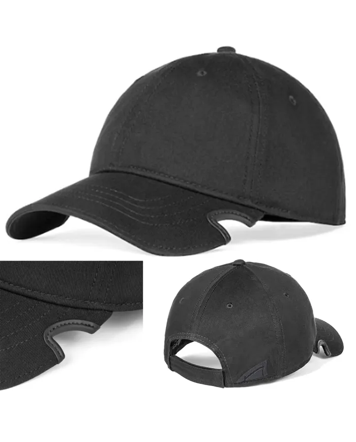 CZAPKA Notch Classic Adjustable Black Blank -Standard Notch