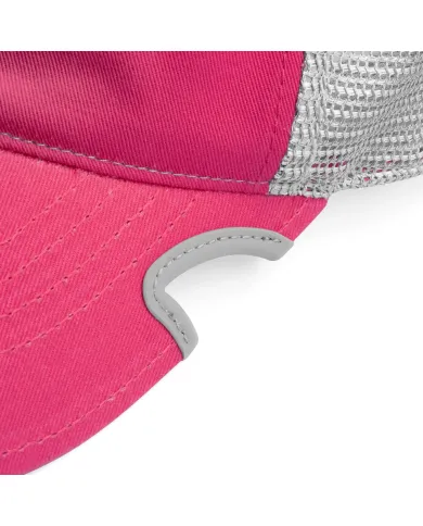 CZAPKA Notch Classic Adjustable Hot Pink/Grey Ponytail - Standard Notch