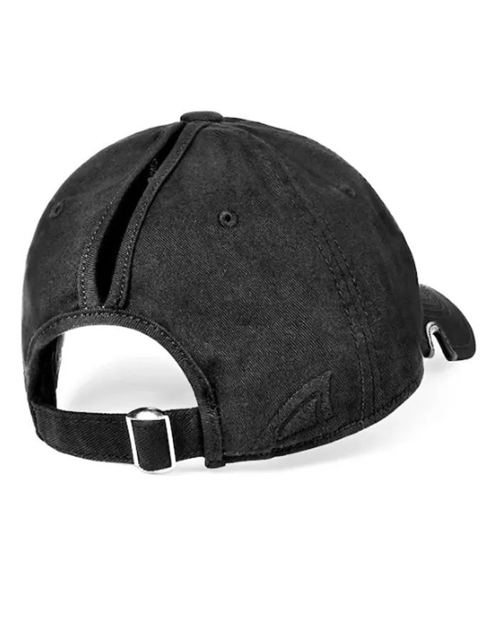 CZAPKA Notch Classic Adjustable Black Ponytail Blank - Standard Notch