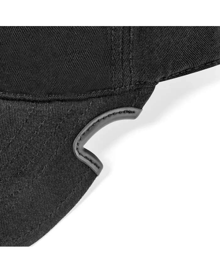 CZAPKA Notch Classic Adjustable Black Ponytail Blank - Standard Notch